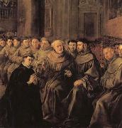 Francisco de herrera the elder St.Bonaventure Receiving the Habit of St.Francis Germany oil painting artist